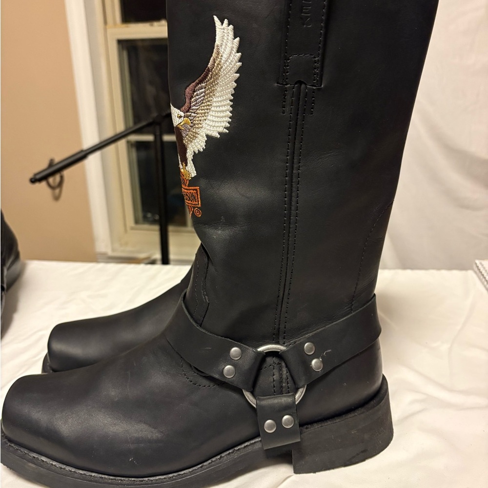 Harley-Davidson Darren D93216 Men’s Motorcycle Boots BRAND NEW - Picture 3 of 9